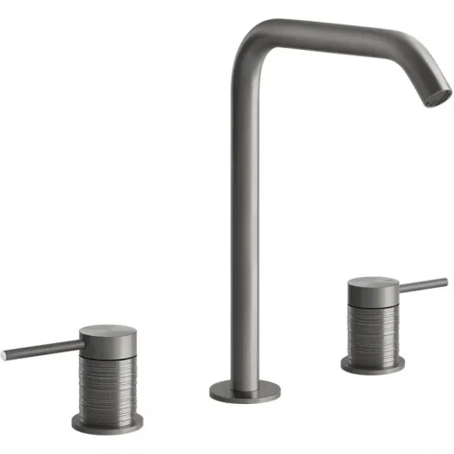 Смеситель для раковины Gessi Gessi316 54311#239 без донного клапана, нержавеющая сталь