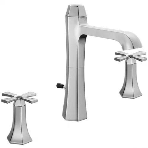 Смеситель для раковины с донным клапаном Cisal Cherie CX0010606T