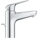 Смеситель для раковины Grohe Euroeco 24268001 CoolStart, с донным клапаном, хром