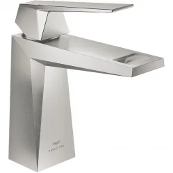 Смеситель для раковины Grohe Allure Brilliant 24342DC0 без донного клапана, суперсталь