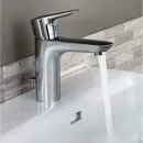 Смеситель для раковины с донным клапаном Kludi Objekta 322320575
