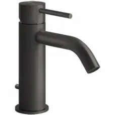Смеситель для раковины Gessi Gessi316 54001#707 с донным клапаном, черный хром матовый