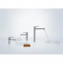 Смеситель для раковины 110 с донным клапаном push-open Hansgrohe Talis E 71711000