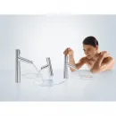 Смеситель для раковины 100 с донным клапаном Hansgrohe Talis Select S 72042000