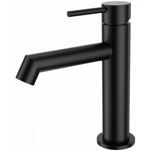 Смеситель для раковины Wonzon & Woghand WW-H1063-MB черный матовый