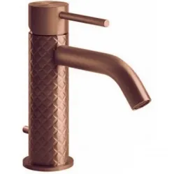 Смеситель для раковины Gessi Gessi316 54101#708 с донным клапаном, медь матовая