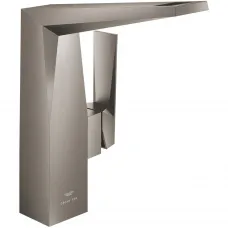Смеситель для раковины Grohe Allure Brilliant 24345AL0 без донного клапана, темный графит матовый