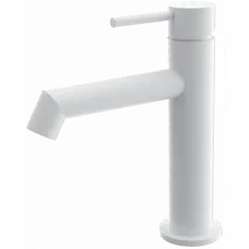 Смеситель для раковины Wonzon & Woghand WW-H1063-MW белый матовый
