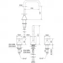 Смеситель для раковины Migliore Sirius 28162