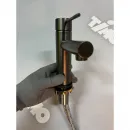Смеситель для раковины Timo Saona 2361/18F CoolStart, вороненая сталь