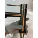 Смеситель для раковины Timo Saona 2361/18F CoolStart, вороненая сталь