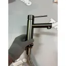 Смеситель для раковины Timo Saona 2361/18F CoolStart, вороненая сталь