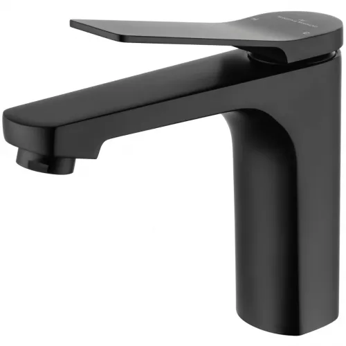 Смеситель для раковины Wonzon & Woghand WW-XH-013-MB черный матовый
