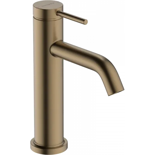 Смеситель для раковины Hansgrohe Tecturis S 73310140 с донным клапаном, бронза