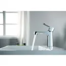 Смеситель для раковины Aquatek Оберон AQ1210CR без донного клапана, хром