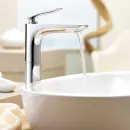 Смеситель для раковины без донного клапана Kludi Balance 522980575
