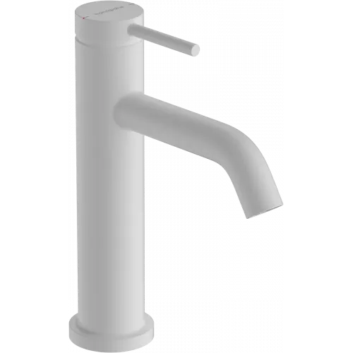 Смеситель для раковины Hansgrohe Tecturis S 73310700 с донным клапаном, белый матовый