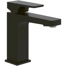 Смеситель для раковины Villeroy & Boch Architectura Square TVW125001000K5 с донным клапаном, черный матовый