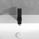 Смеситель для раковины Villeroy & Boch Architectura Square TVW125001000K5 с донным клапаном, черный матовый