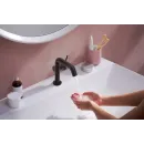 Смеситель для раковины Hansgrohe Tecturis S 73320670 CoolStart, с донным клапаном, черный матовый