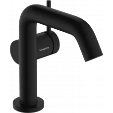 Смеситель для раковины Hansgrohe Tecturis S 73320670 CoolStart, с донным клапаном, черный матовый