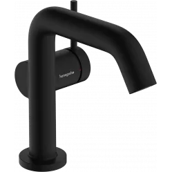 Смеситель для раковины Hansgrohe Tecturis S 73320670 CoolStart, с донным клапаном, черный матовый