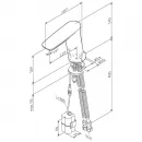 Смеситель для раковины бесконтактный без донного клапана AM.PM Inspire 2.0 F50A02322