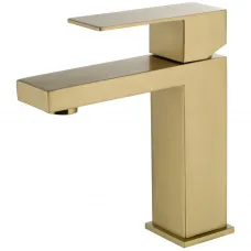 Смеситель для раковины Wonzon & Woghand WW-A40982-BG золотой матовый
