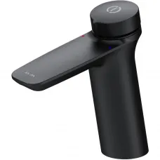 Смеситель для раковины Am.Pm Inspire 2.0 F50A02522 без донного клапана, черный матовый