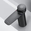 Смеситель для раковины Am.Pm Inspire 2.0 F50A02522 без донного клапана, черный матовый