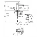 Смеситель для раковины c донным клапаном Grohe Eurocube 23445AL0