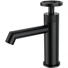Смеситель для раковины Wonzon & Woghand WW-H1065-MB черный матовый