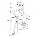 Смеситель для раковины с донным клапаном Kludi Pure&Easy 371900565