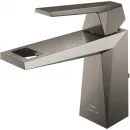 Смеситель для раковины Grohe Allure Brilliant 24397AL0 с донным клапаном, темный графит матовый