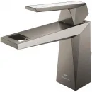 Смеситель для раковины Grohe Allure Brilliant 24398AL0 с донным клапаном, темный графит матовый