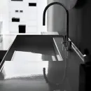 Смеситель для раковины Laufen Kartell by Laufen 3.1233.3.004.221.1 с донным клапаном, хром