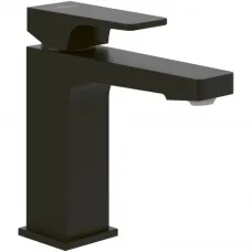 Смеситель для раковины Villeroy & Boch Architectura Square TVW125004000K5 без донного клапана, черный матовый