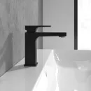 Смеситель для раковины Villeroy & Boch Architectura Square TVW125004000K5 без донного клапана, черный матовый