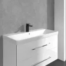 Смеситель для раковины Villeroy & Boch Architectura Square TVW125004000K5 без донного клапана, черный матовый