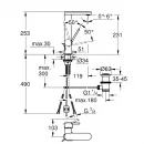 Смеситель для раковины c донным клапаном Grohe Plus 23843DC3