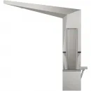 Смеситель для раковины Grohe Allure Brilliant 24400DC0 с донным клапаном, суперсталь