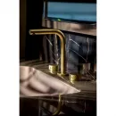 Смеситель для раковины Boheme Stick Diamond 152-MG золотой матовый