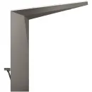 Смеситель для раковины Grohe Allure Brilliant 24408AL0 с донным клапаном, темный графит матовый