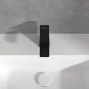 Смеситель для раковины Villeroy & Boch Subway 3.0 TVW112001000K5 с донным клапаном, черный матовый