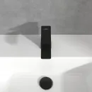 Смеситель для раковины Villeroy & Boch Subway 3.0 TVW112001000K5 с донным клапаном, черный матовый