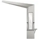 Смеситель для раковины Grohe Allure Brilliant 24408DC0 с донным клапаном, суперсталь