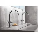 Смеситель для раковины с донным клапаном Grohe Atrio New 21019003