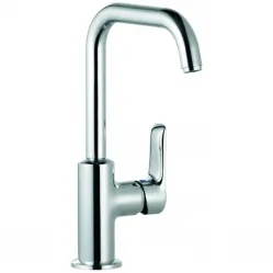Смеситель для раковины без донного клапана Kludi Pure&Solid 340240575