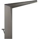 Смеситель для раковины Grohe Allure Brilliant 24414AL0 с донным клапаном, темный графит матовый