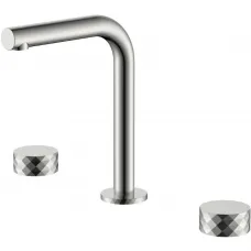 Смеситель для раковины Boheme Stick Diamond 152-NB никель матовый